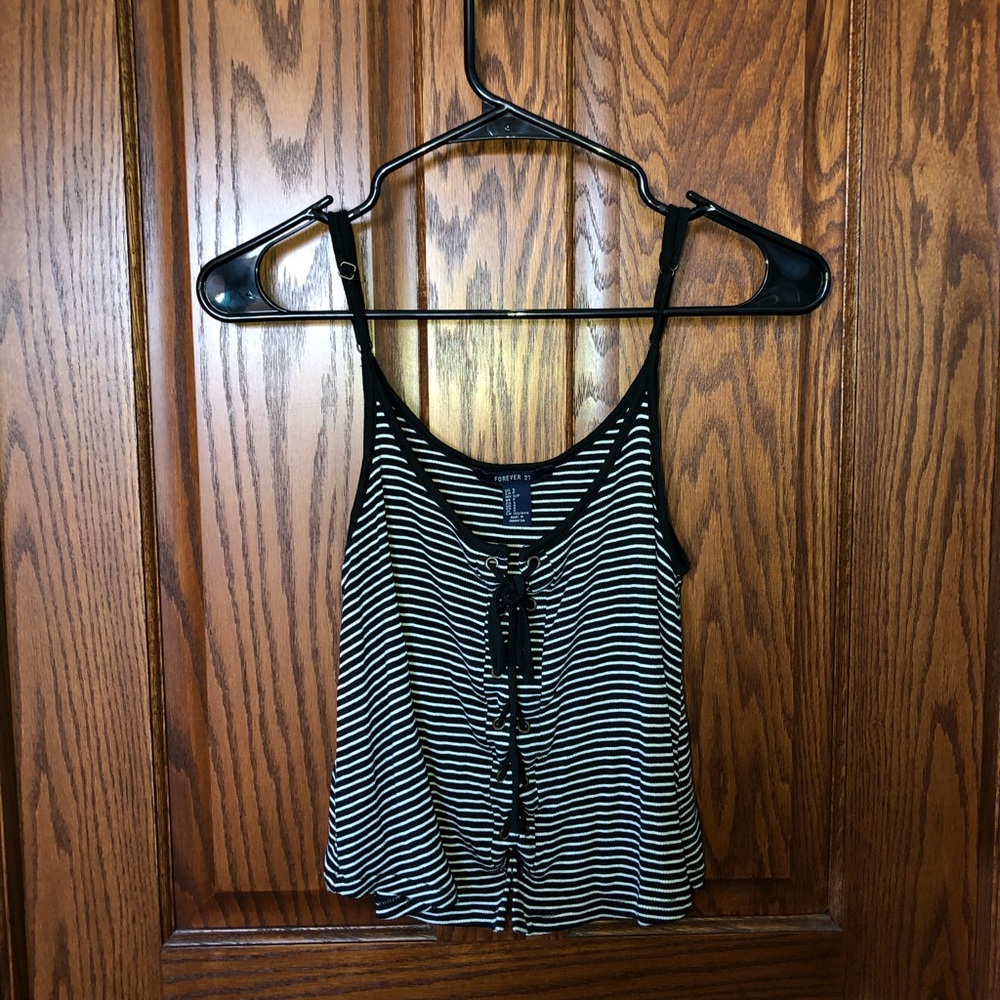 Striped Crop Top